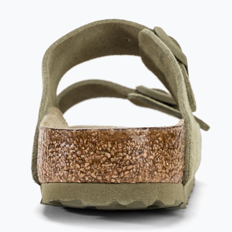 Pantofle BIRKENSTOCK Arizona Suede Narrow faded khaki 7