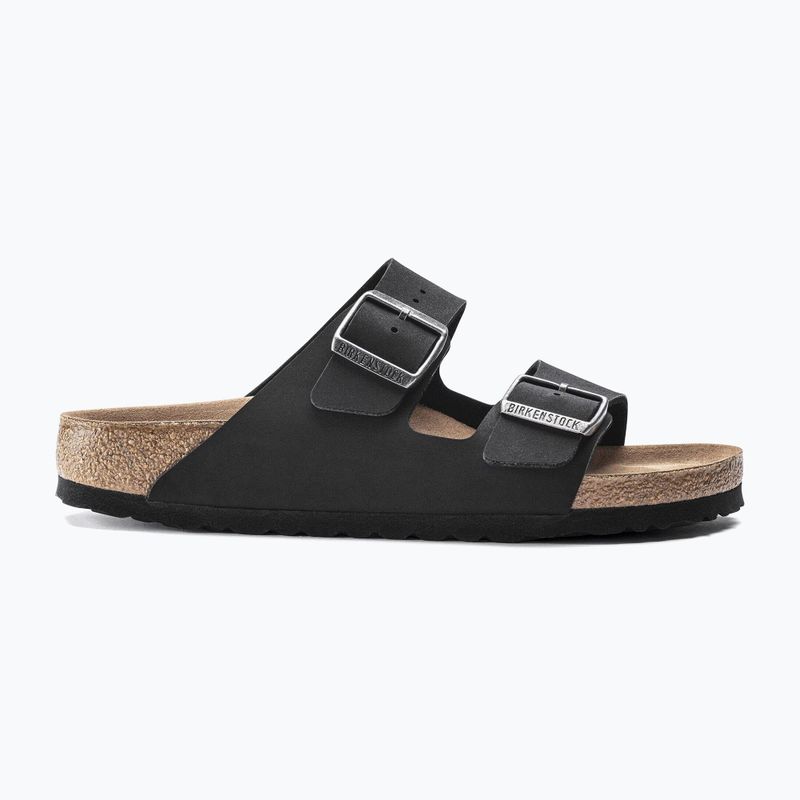 Nazouváky BIRKENSTOCK Arizona Vegan Birkibuc Narrow black 2