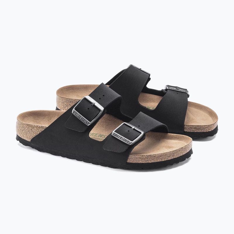 Nazouváky BIRKENSTOCK Arizona Vegan Birkibuc Narrow black 3