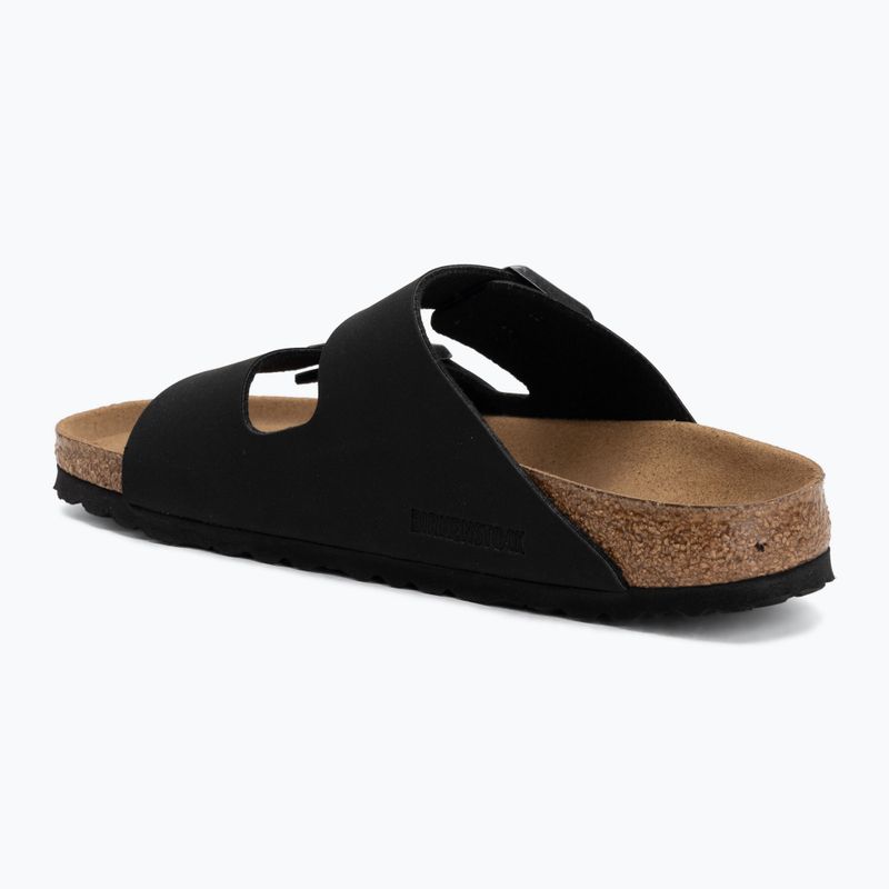 Nazouváky BIRKENSTOCK Arizona Vegan Birkibuc Narrow black 3