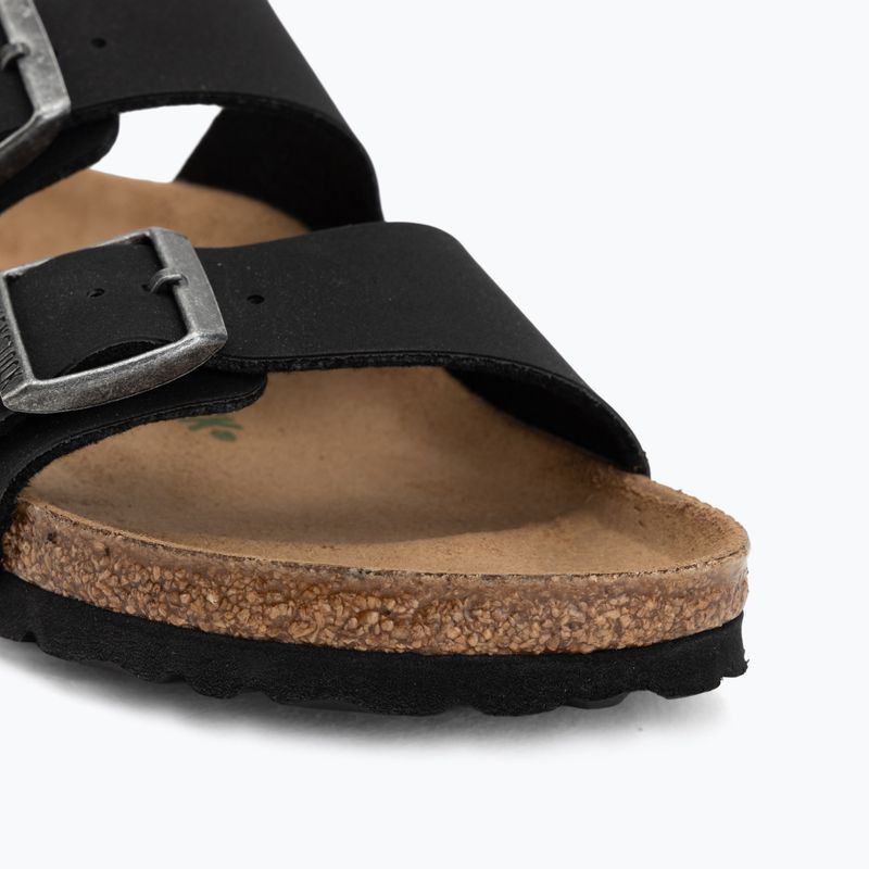 Nazouváky BIRKENSTOCK Arizona Vegan Birkibuc Narrow black 7