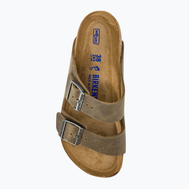 Pantofle BIRKENSTOCK Arizona SFB LEOI Regular faded khaki 5