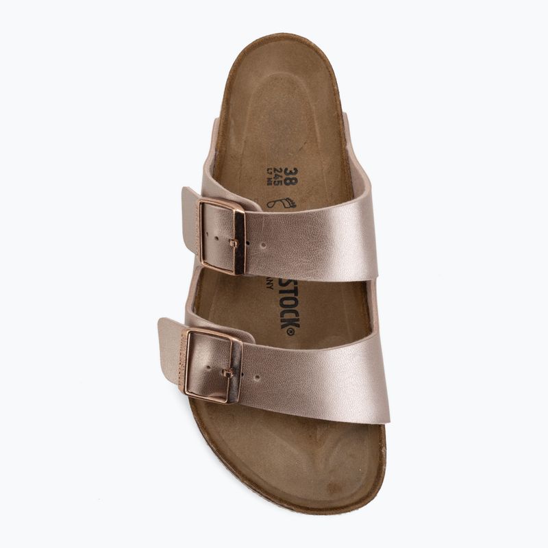 Dámské pantofle BIRKENSTOCK Arizona Birko-Flor Regular copper 5
