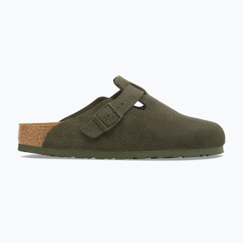 Nazouváky BIRKENSTOCK Boston Suede Leather thyme 2