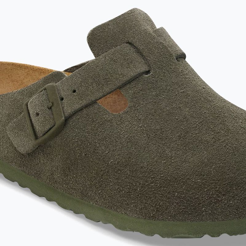 Nazouváky BIRKENSTOCK Boston Suede Leather thyme 6