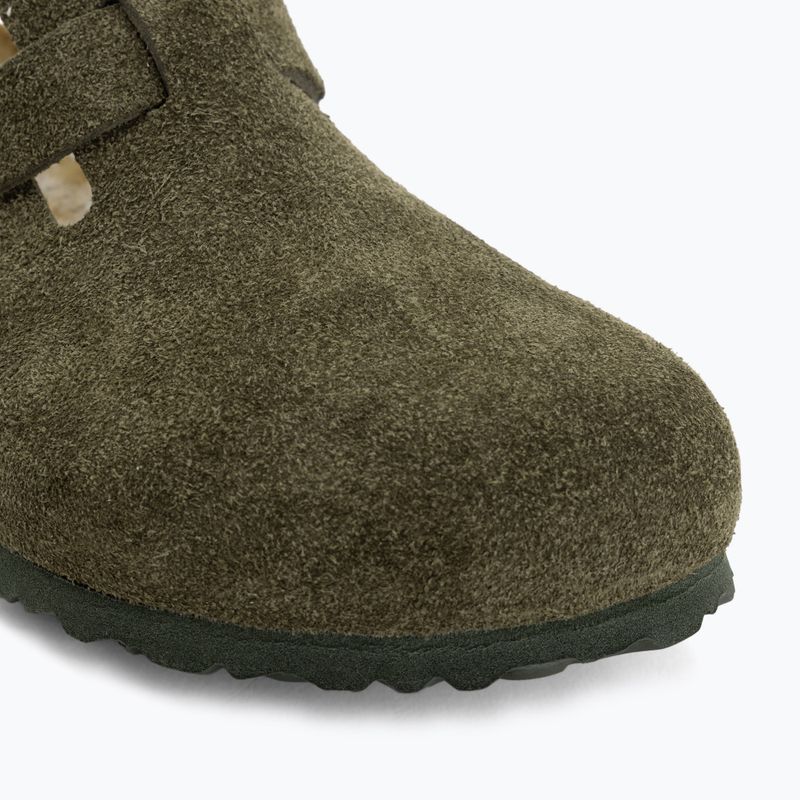 Nazouváky BIRKENSTOCK Boston Suede Leather thyme 7