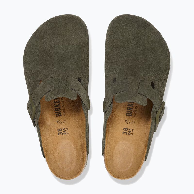 Nazouváky BIRKENSTOCK Boston Suede Leather thyme 4