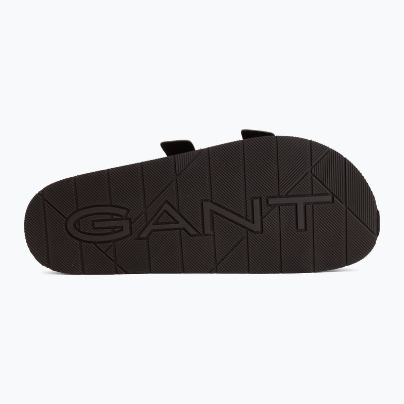 Pánské pantofle GANT Palbuddy dark brown 4