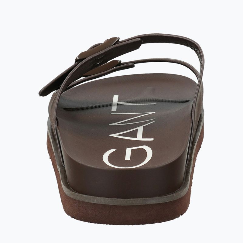 Pánské pantofle GANT Palbuddy dark brown 4