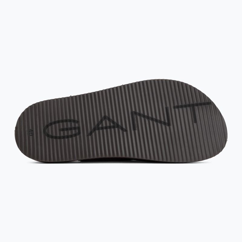 Pánské pantofle GANT Fairfo dark brown 4