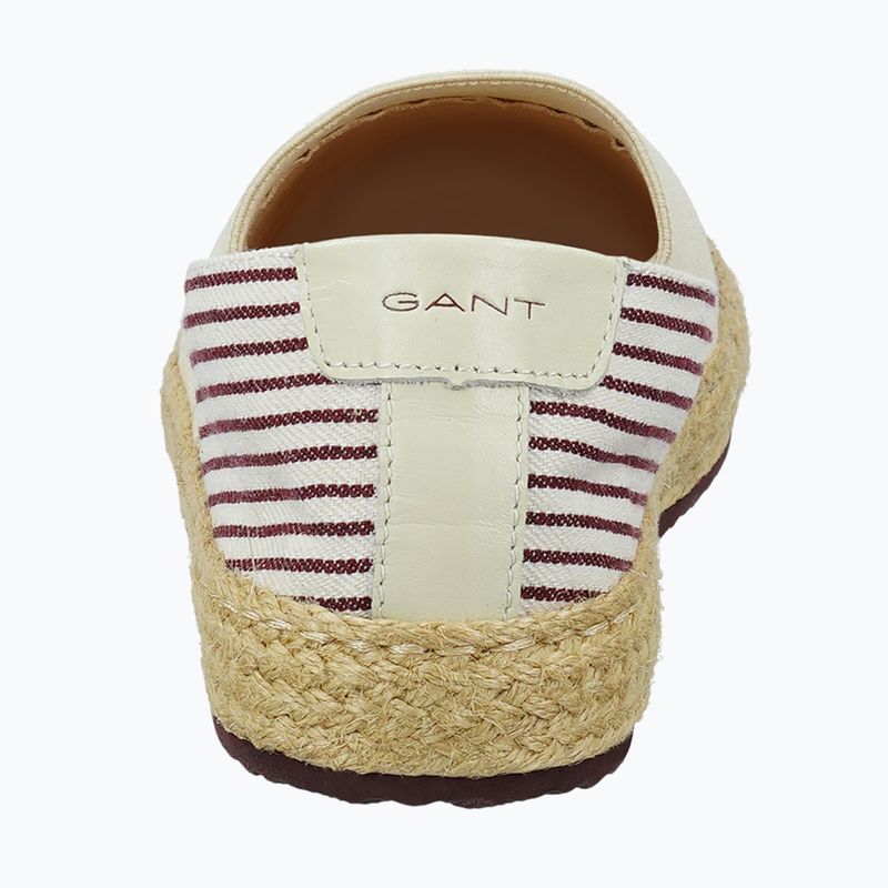 Dámské espadrilky GANT Raffiaville brown/cream 4