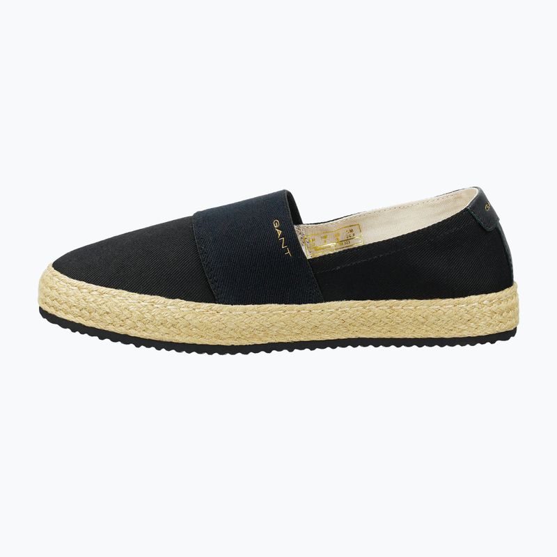 Dámské espadrilky GANT Raffiaville black 2