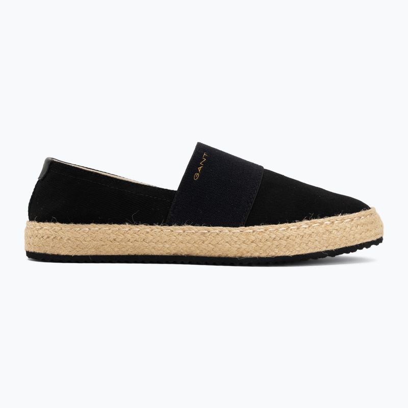 Dámské espadrilky GANT Raffiaville black 2