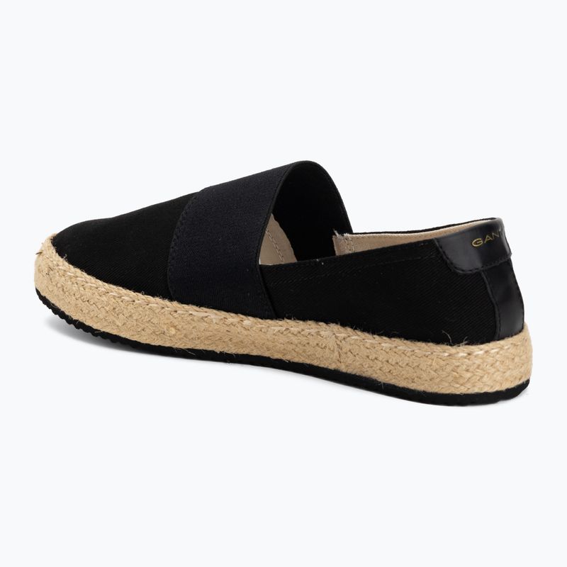 Dámské espadrilky GANT Raffiaville black 3
