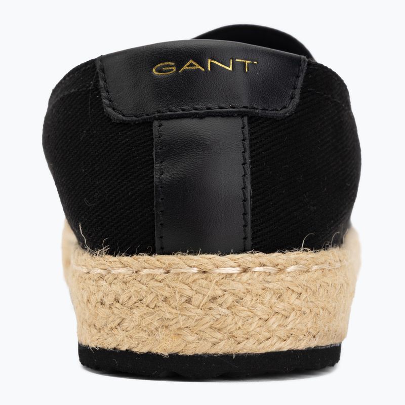 Dámské espadrilky GANT Raffiaville black 6