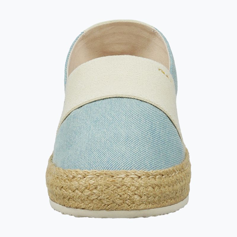 Dámské espadrilky GANT Raffiaville light blue/cream 3