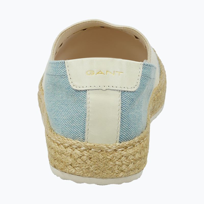 Dámské espadrilky GANT Raffiaville light blue/cream 4