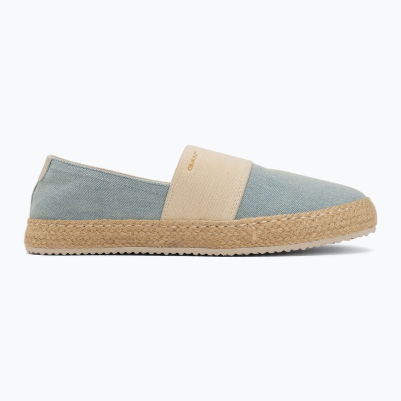 Dámské espadrilky GANT Raffiaville light blue/cream 2