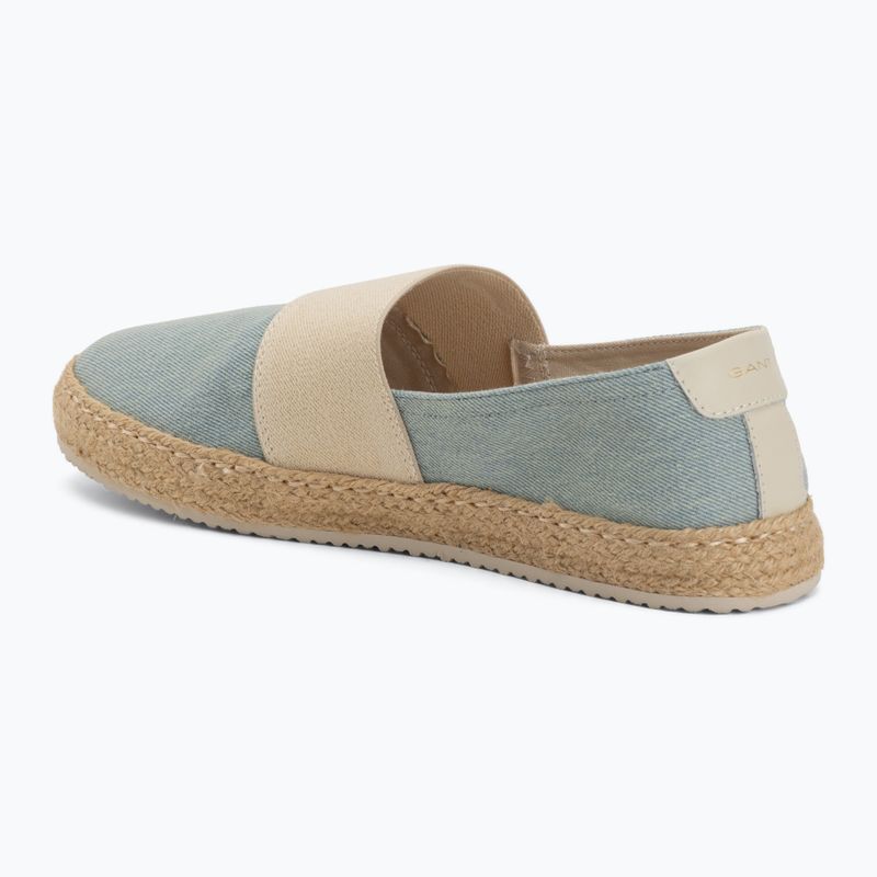 Dámské espadrilky GANT Raffiaville light blue/cream 3