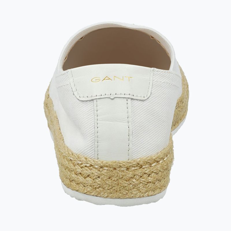 Dámské espadrilky GANT Raffiaville off white 4