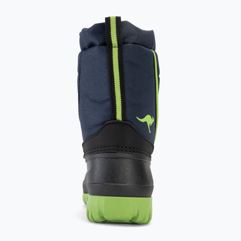 Juniorské sněhule  KangaROOS K-Ben dk navy / lime 6