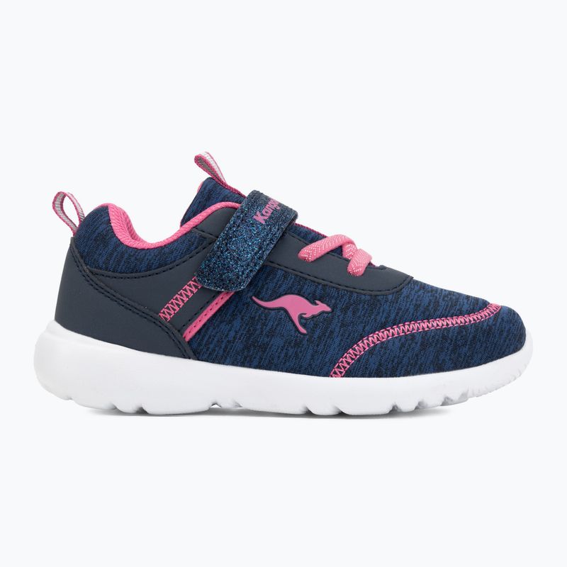 Dětské boty KangaROOS KY-Chummy EV dark navy/fandango pink 2