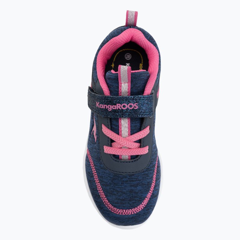 Dětské boty KangaROOS KY-Chummy EV dark navy/fandango pink 5