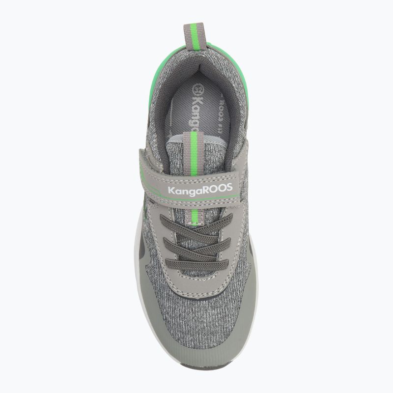 Dětské boty KangaROOS KD-Gym EV vapor grey/neon green 5