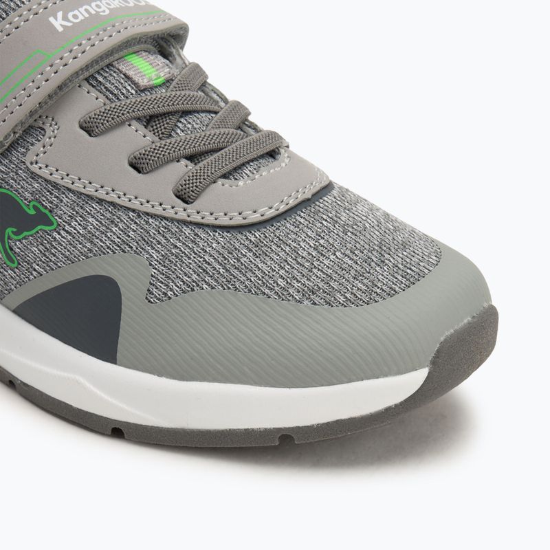 Dětské boty KangaROOS KD-Gym EV vapor grey/neon green 7