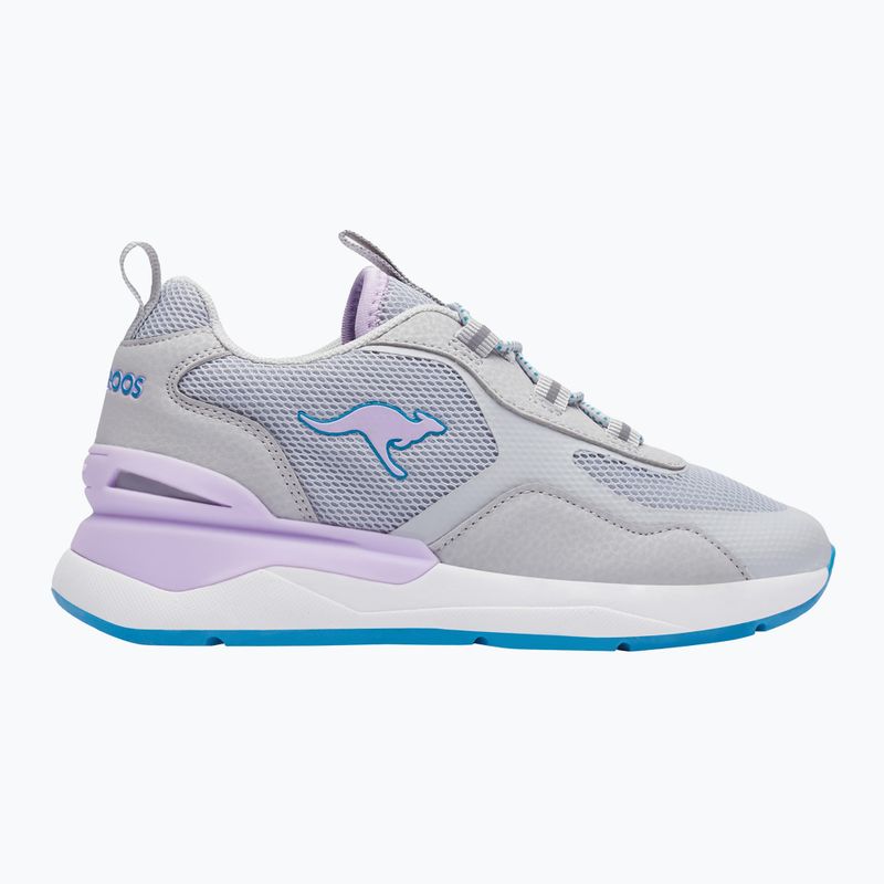 Dětské boty KangaROOS KD-Road vapor grey/lavender 8