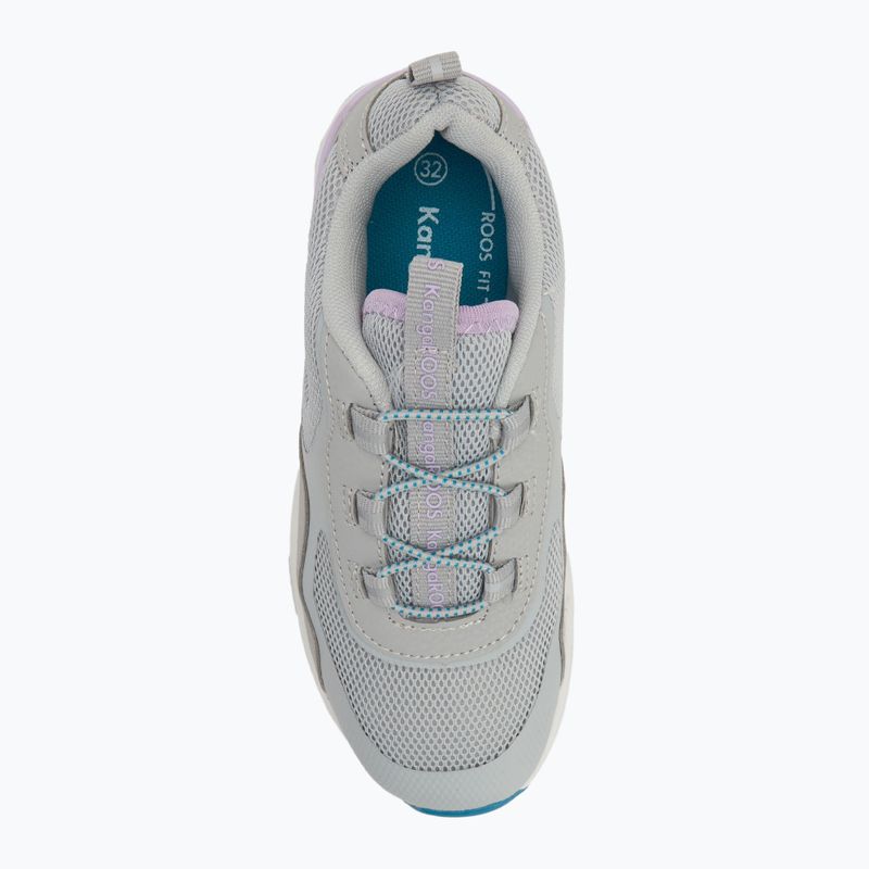 Dětské boty KangaROOS KD-Road vapor grey/lavender 5