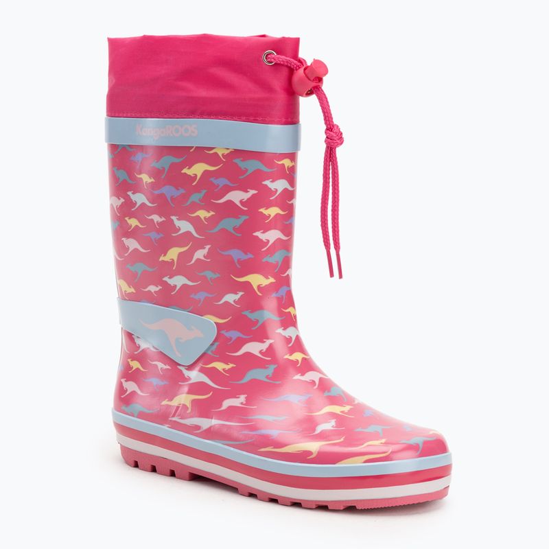 Dětské holínky KangaROOS K-Summerrain fandago pink/kangaroo