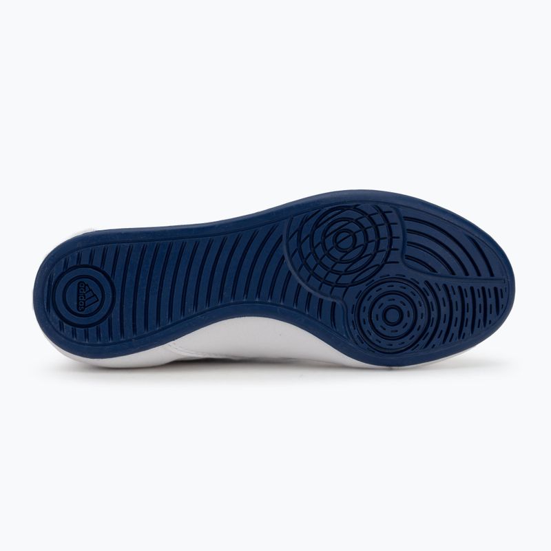 Dětské zápasnické boty adidas Havoc white blue red 4