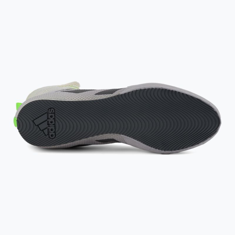 Boxerské boty adidas Box Hog 3 šedé FV6584 4