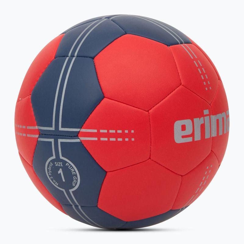 Míč na házenou ERIMA Pure Grip No. 3 Hybrid red/new navy velikost  1 2