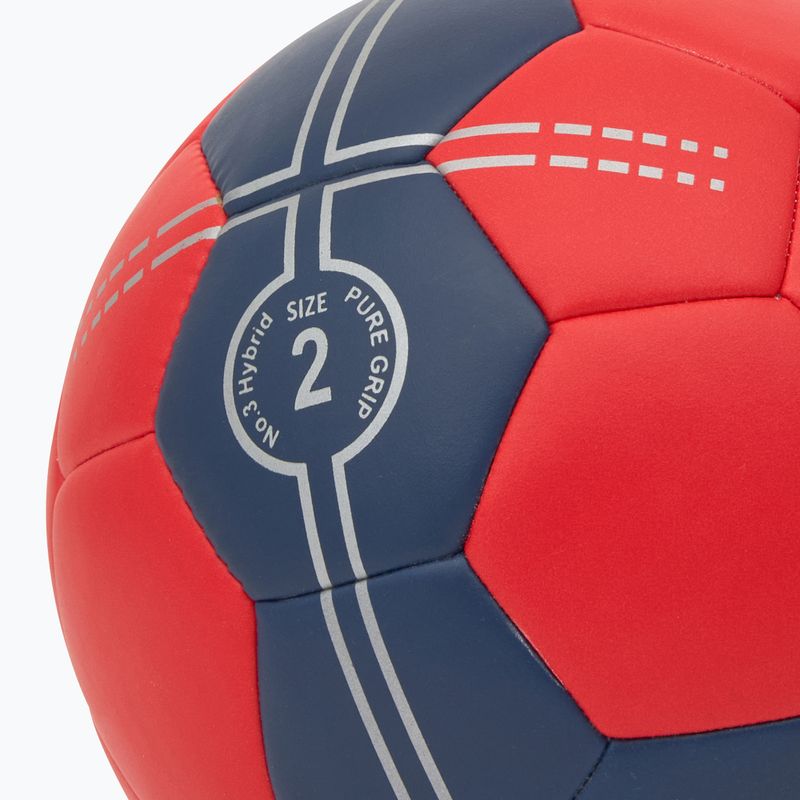 Míč na házenou ERIMA Pure Grip No. 3 Hybrid red/new navy velikost  2 3