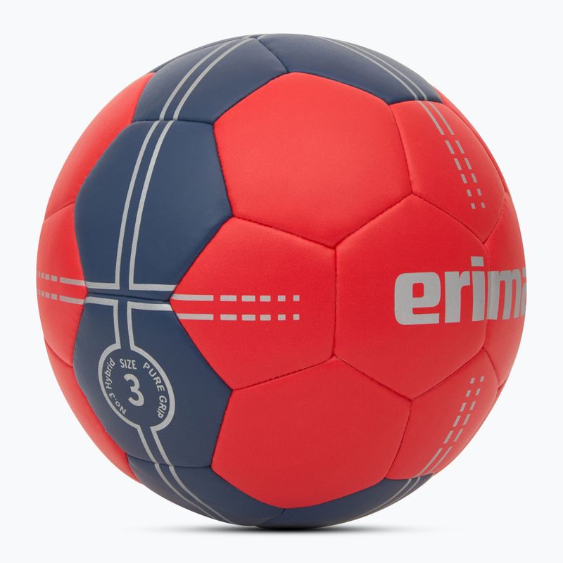 Míč na házenou ERIMA Pure Grip No. 3 Hybrid red/new navy velikost  3 2