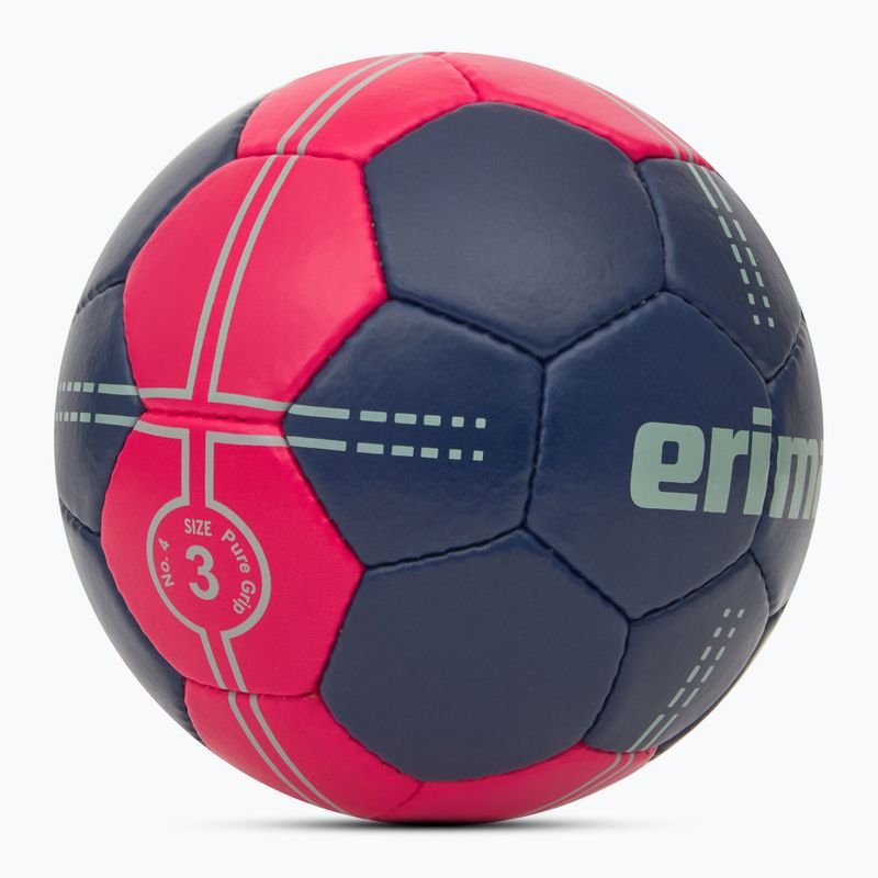 Míč na házenou ERIMA Pure Grip No. 4 new navy/pink velikost  3 2