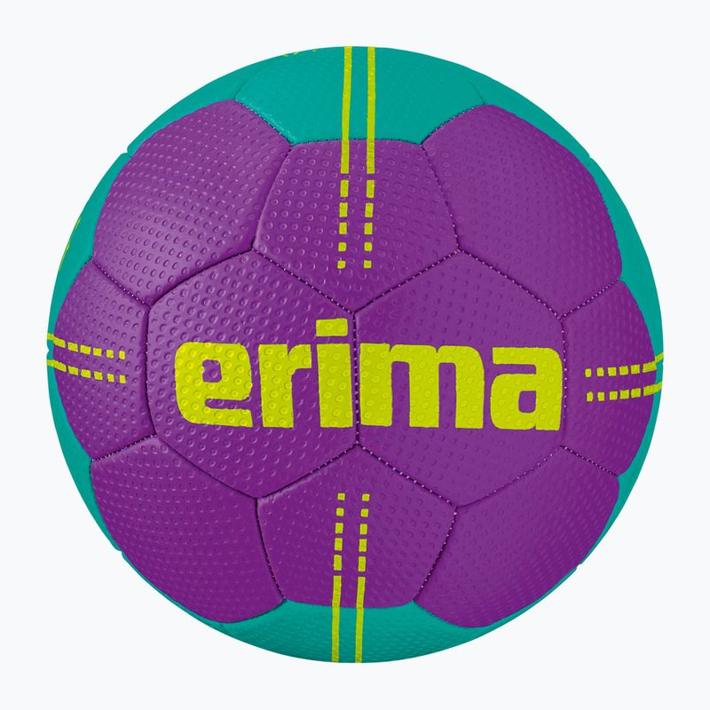 Dětský míč na házenou ERIMA Pure Grip Junior purple/columbia velikost  0