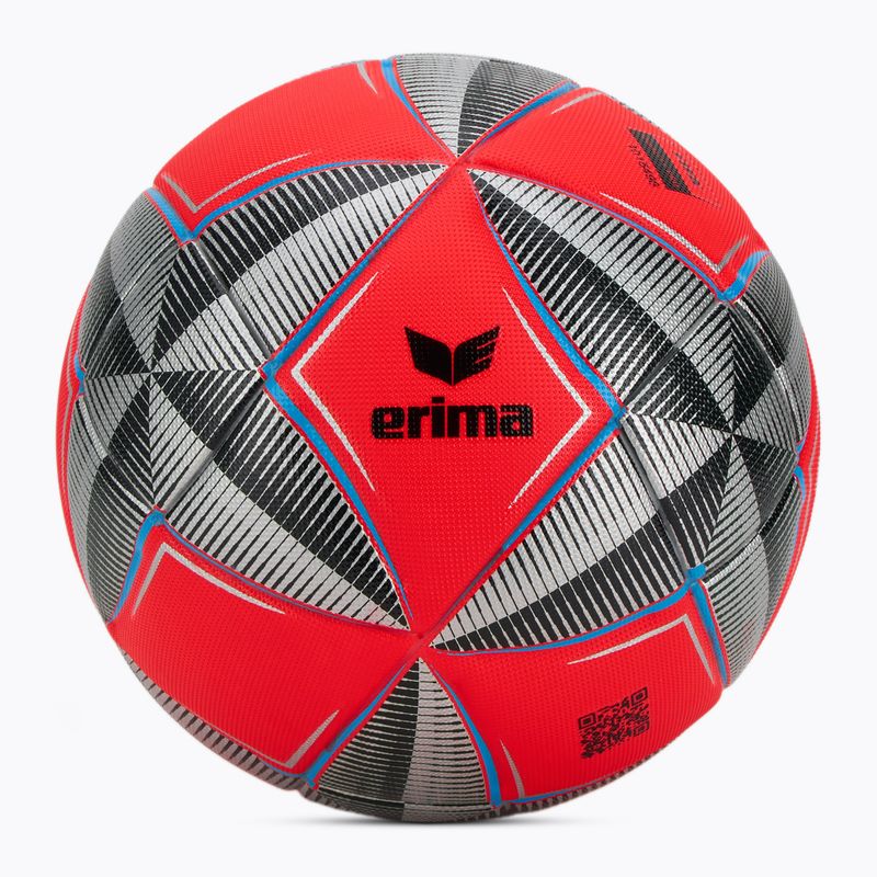 Fotbalový míč ERIMA Senzor Star Match Fluo fiery coral/black velikost 5