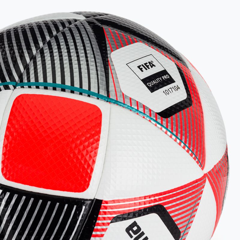 Fotbalový míč ERIMA Hybrid Match silver/fiery-coral velikost 5 3