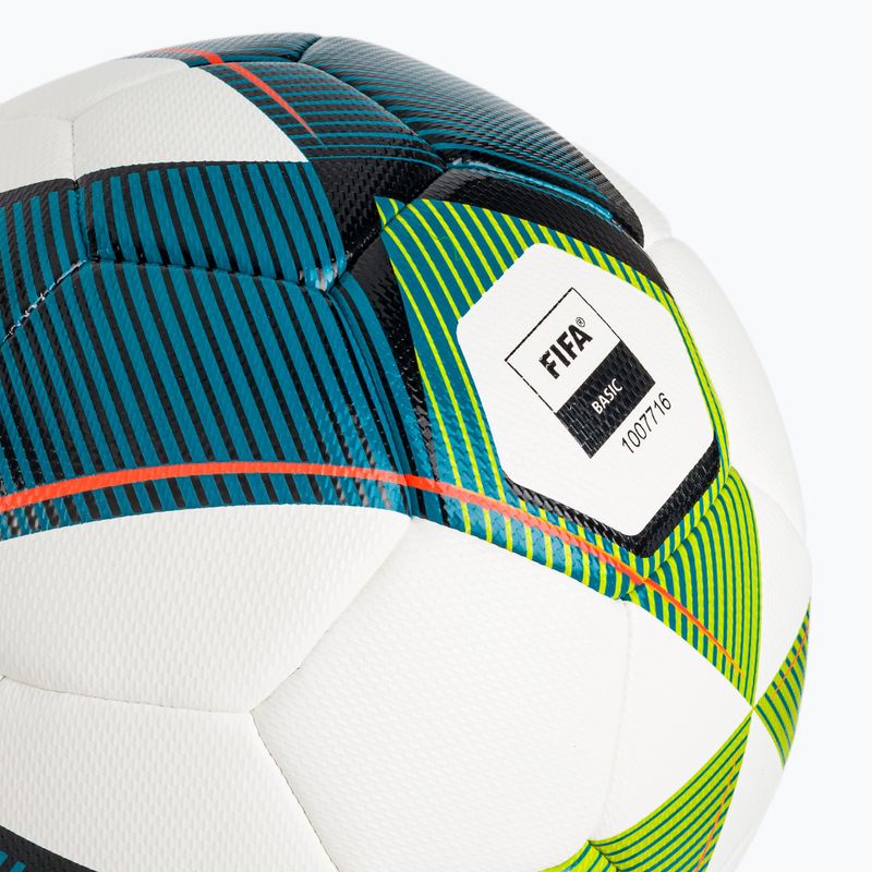 Fotbalový míč ERIMA Hybrid Training 2.0 mykonos blue/lime velikost 5 3