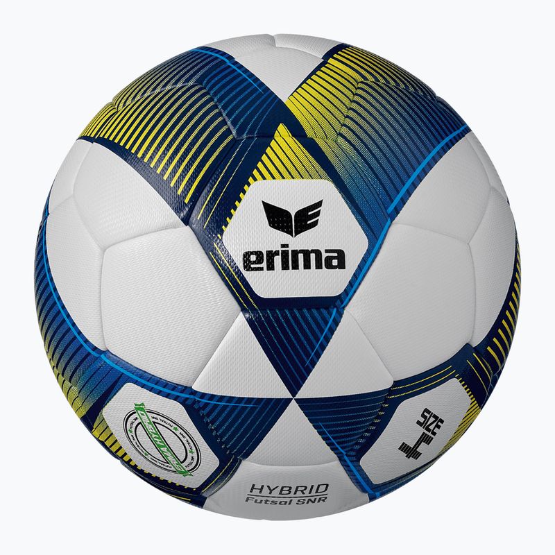 Fotbalový míč ERIMA Hybrid Futsal new navy/yellow velikost 4
