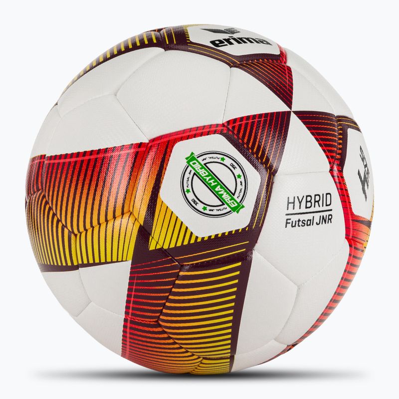 Fotbalový míč ERIMA Hybrid Futsal red/yellow velikost 4 2