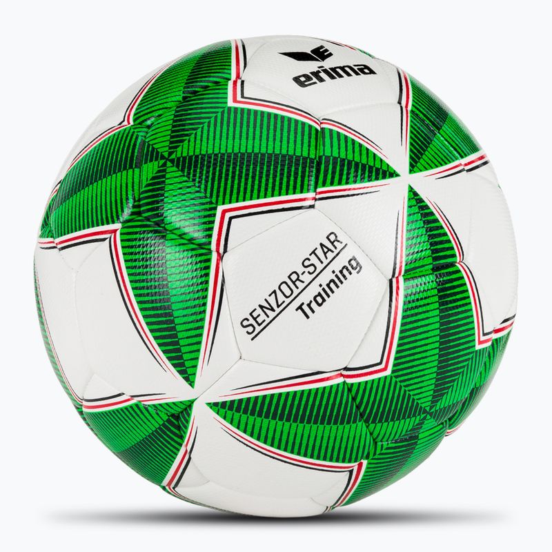Fotbalový míč ERIMA Senzor Star Training green velikost 4 2