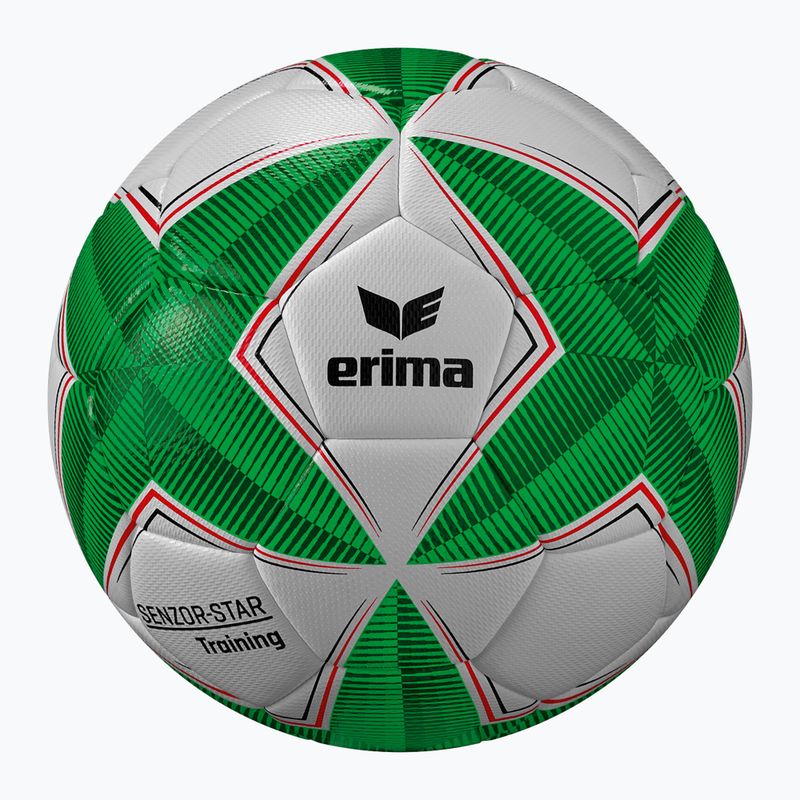 Fotbalový míč ERIMA Senzor Star Training green velikost 4