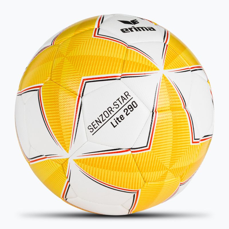 Fotbalový míč ERIMA Senzor Star Lite 290 yellow velikost 5 2