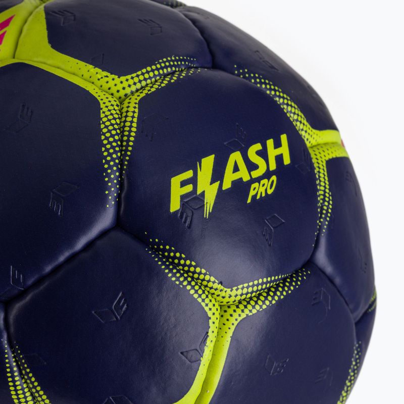 Míč na házenou ERIMA Flash Pro blue/lime velikost 3 3