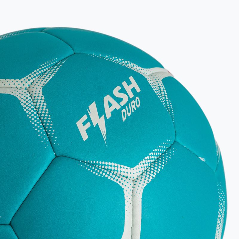 Míč na házenou ERIMA Flash Duro turquoise/grey velikost 1 3