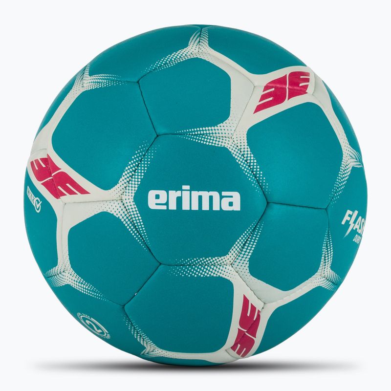 Míč na házenou ERIMA Flash Duro turquoise/grey velikost 2